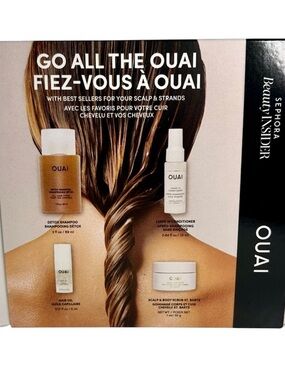OUAI X Sephora "Go All The OUAI" Hair Care Travel Set
